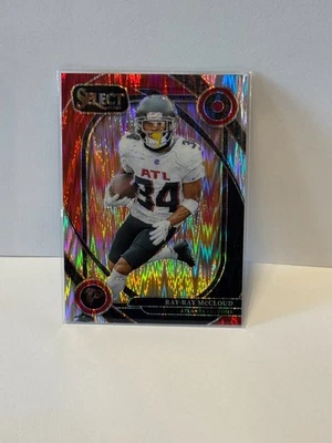 2024 Panini Select - Club Level Ray-Ray McCloud #289 Black & Red Shock Prizm - Image 1 of 2