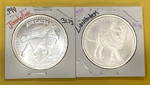 (2) 1oz .999 Silver Round: “John Wick”, “Libertatem” - Picture 1 of 6