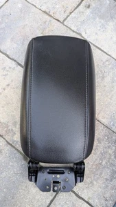 2013-2016 Ford Fusion Center Console Armrest Lid Black Leather OEM - Picture 1 of 4