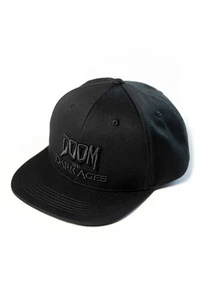 DOOM: The Dark Ages Snapback Black Hat Cap Embroidered Logo Official - Picture 1 of 2