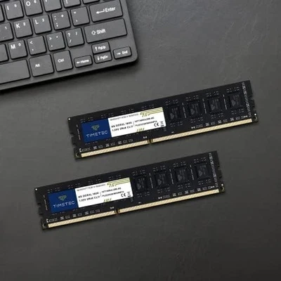 Timetec 16 GB KIT(2x8GB)  (DDR3L SDRAM 1600 MHz 1.35V 2Rx8 CL11 DIMM, Used - Image 1 of 4