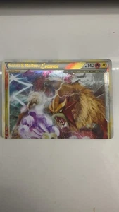 Pokemon Entei & Raikou Legend (Top) 90/95 Unleashed Holo Deutsch - Bild 1 von 4