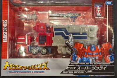 TAKARA TOMY TRANSFORMERS Legends LG35 SUPER TRAILER TO SUPER ROBOT GINRAI Used - Image 1 of 2
