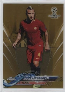 2017-18 Topps Chrome UCL Gold Refractor /50 Radja Nainggolan #87 - Picture 1 of 3