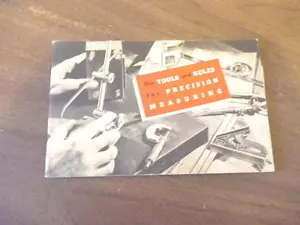 Libro de medición de precisión de colección The Tools and Rules for Precision 1953 guía de colección - Imagen 1 de 1