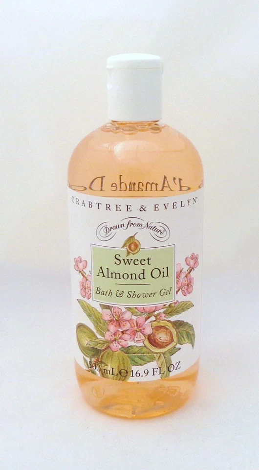CRABTREE & EVELYN SWEET ALMOND OIL BATH & SHOWER GEL- 16.9 oz.~ NO BOX - Image 1 of 1