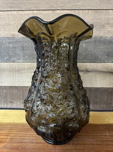 Rauchbraune Mohn Show große Vase Imperial Glas 12 Zoll - Bild 1 von 9