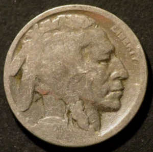 1920 D Buffalo Nickel Semi-Key Date Restored Five Cent 5c Coin C956 - Bild 1 von 2