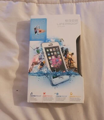 Lifeproof Nuud Only iPhone 6 Plus Tecnología Sin Pantalla Blanco Gris Nueva Caja Abierta  Foto 1 de 4