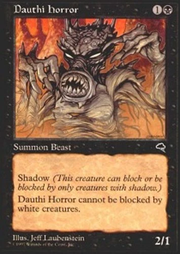 MTG - Dauthi Horror - Tempest - NM, English Magic FLAT RATE SHIP - Image 1 of 1