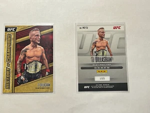 TJ DILLASHAW 2021 Panini Instant UFC History of Champions 1/325 RARE - Picture 1 of 5