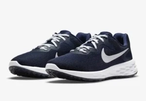 Men Nike Revolution 6 Next Nature Road Running Shoes Midnight Navy Size 8 - Picture 1 of 5