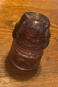 Deep Purple Insulator Wcm co With Bubbles - Picture 1 of 2