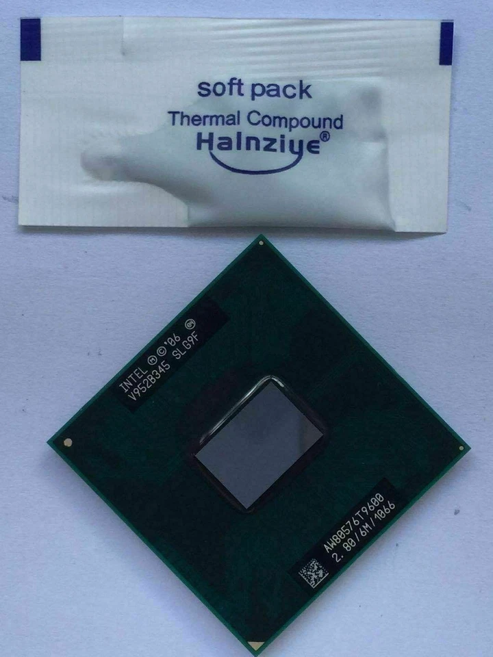 Intel Core 2 Duo Mobile T9600 2.8GHz 1066 MHz 6M SLG9F Laptop CPU Processor - Image 1 of 2