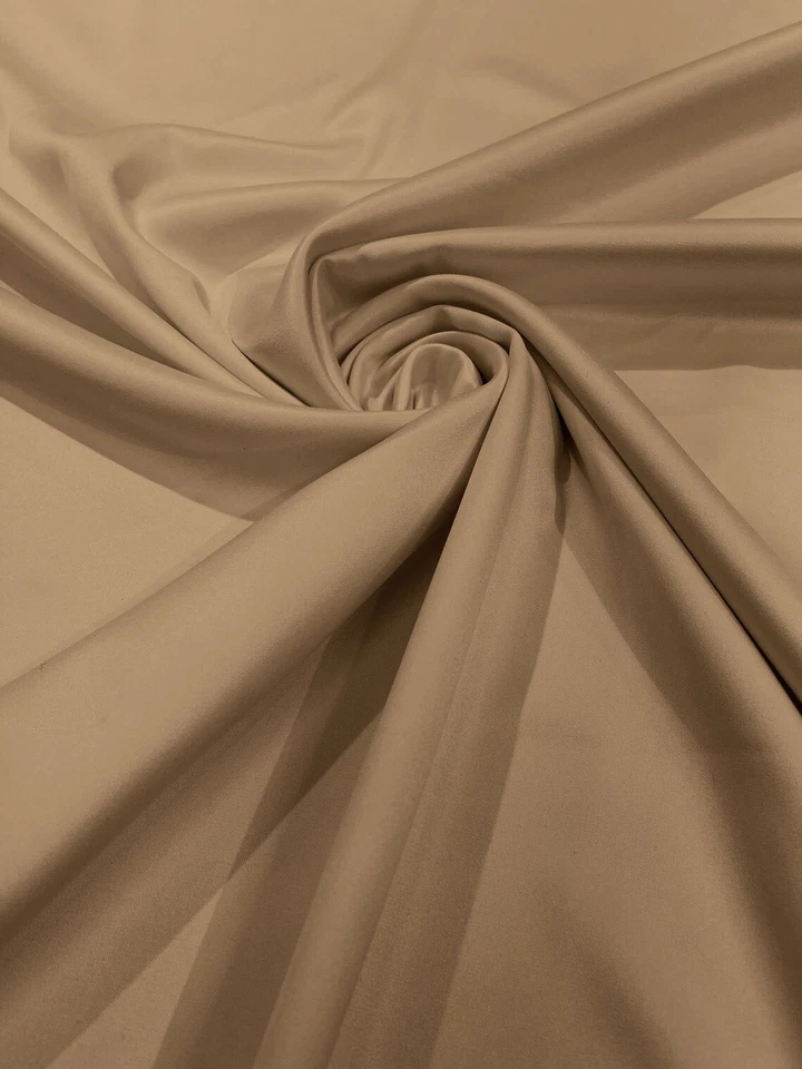 Matte L'Amour Satin (Peau de Soie) Duchess Fabric For Bridal, Bridesmaid By Yard - Image 1 of 1