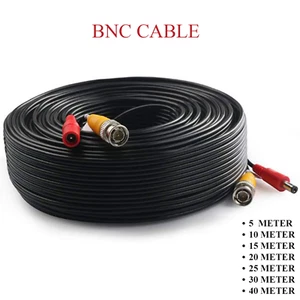 Cable de extensión BNC de alimentación de 5M-40M CC para cámara de seguridad DVR para cámara de video - Imagen 1 de 14