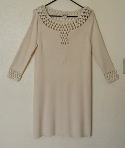 Auténtico MILLY Of New York Beige Lana Talla M Nuevo con Etiquetas $ 450.00 - Imagen 1 de 12