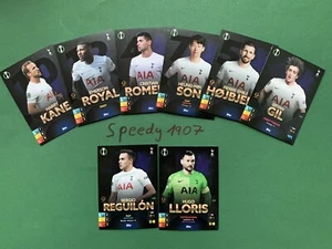 Topps Total Football Champions League 21/22 all 8 Tottenham complete Son Kane - Bild 1 von 1