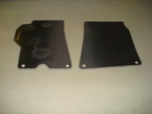 Ferrari California Carbon Li Re Logo Floor Mats Scuderia Spider Coupe Footmats - Picture 1 of 4