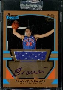 2003-04 Bowman Signature Slavko Vranes novato #94 RPA 65/99 New York Knicks - Imagen 1 de 2
