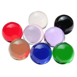 8 PIEZAS Colorida Bola de Cristal 40mm K9 Vidrio con Caja Adornos para el Hogar Artesanía Regalo - Imagen 1 de 7