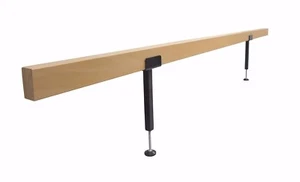 Extendable Universal Bed Centre Beam Rail Support Foot / Feet For Wooden Beds  - Picture 1 of 4