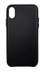 Member's Mark Premium Italian Leather Phone Case iPhone X Black - Bild 1 von 3