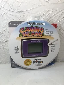 Pocket Pogo Club Casino Island Touch Screen w/ Stylus 4 Games Hasbro slots 21  - Picture 1 of 4