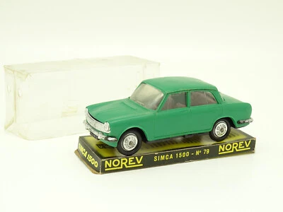 Norev Plastica 1/43 - Simca 1500 Verde N°79 - Immagine 1 di 4