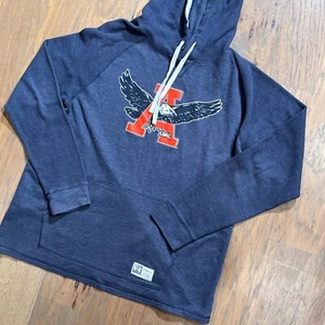 Auburn Tigers Hoodie Mens L Blue Lightweight Under Armour Pullover College NCAA - Picture 1 of 10
