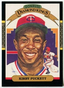 1987 Donruss #19 Kirby Puckett Minnesota Twins - Diamond Kings - Bild 1 von 2