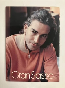 Vintage 1990s Gran Sasso Clothing Store Advertising Board Sign 17"x 13" - Picture 1 of 6