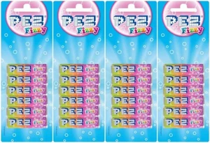 Paquete de 4 recambios PEZ de 6 piezas de dulces sabor efervescente para dispensador PEZ (24 recambios) - Imagen 1 de 2