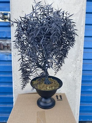 John Derian para Target 2020 Halloween Black Willow Tree Spooky Swap Scary Foto 1 de 4