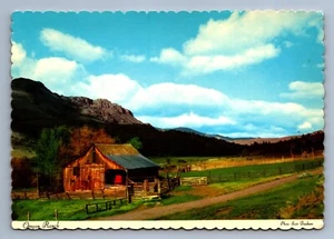 Postcard Vtg Barn Oregon Ranch Scene Peaceful Countryside Scene 4x6 - Picture 1 of 2