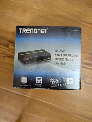 TRENDnet  TE100 (TE100-S80g) 8-Ports External Switch - Image 1 of 3