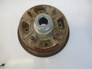 2018 Yamaha Viking 700 EPS Used OEM One Rear Wheel Axle Hub - Needs stud - Picture 1 of 3