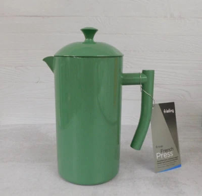 Frieling Stainless Steel 34 Ounce French Press, Dilly Green  * NEW * - Image 1 of 4