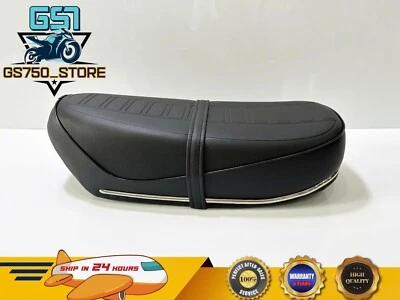Sillín de asiento Honda Dax CT70 1977-1979 con moldura cromada Trail70 ST70 reproducción. Foto 1 de 4