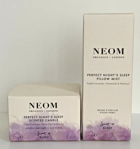 NEOM ORGANICS LONDON Perfect Night Sleep Pillow Mist 30ml + Scented Candle 75g