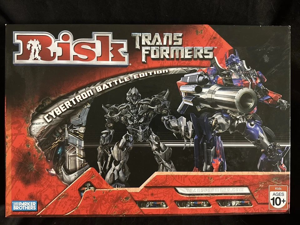 RISK Transformers Board Game Hasbro Sealed NEW Complete MIB - Image 1 of 2