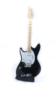 Miniature Guitar KURT COBAIN Guitar on Stand. - Picture 1 of 1