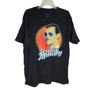 FREDDIE MERCURY QUEEN T SHIRT XL uomo girocollo nero - Foto 1 di 4