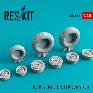 Juego de ruedas De Havilland DH.110 Sea Vixen 1:48 ResKit RS48-0068 - Imagen 1 de 1