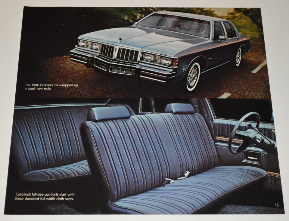 Pontiac Catalina 1980 distribuidor original anuncio impreso 80 Foto 1 de 1