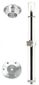 Vetus Pedestal Mesa Extraíble Fácil Montaje 50-70cm con Giratorio - Ajustable - Imagen 1 de 6