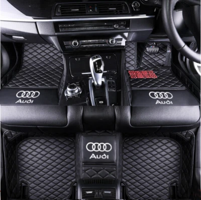 For Audi Car Floor Mats All Models Q2 Q3 Q5 Q7 Waterproof Custom Auto RHD Carpet - image 1 of 4