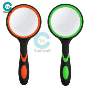 10X Magnifying Glass 50mm Magnifier Reading Glass Lens Handheld Jewelry Loupe - Picture 1 of 18