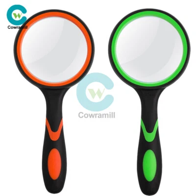 10X Magnifying Glass 50mm Magnifier Reading Glass Lens Handheld Jewelry Loupe - Image 1 of 4