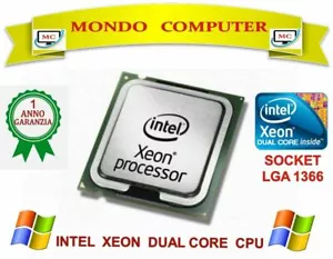 PROCESSORE SOCKET LGA 1366 INTEL XEON DUAL CORE E5606 SLC2N / 2,13 GHZ /8M/4.80 - Imagen 1 de 1